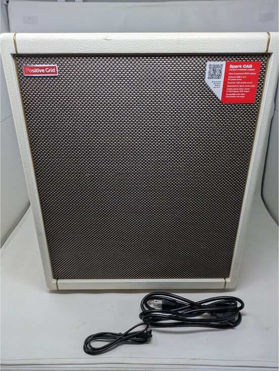 Other - Positive Grid Spark Cab 140-watt 1 x 10-inch Powered Guitar Cabinet - Pearl